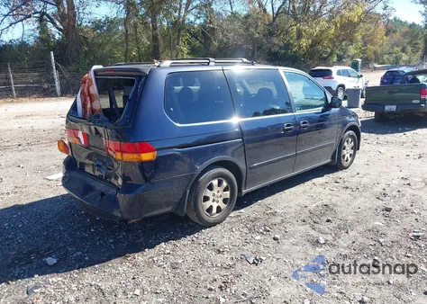 2004 Honda Odyssey Ex-L from USA, damaged, VIN 5FNRL18914B041364